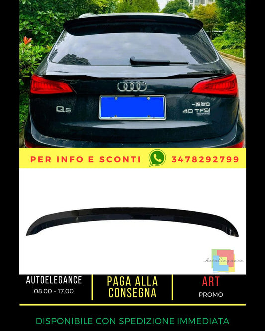 ✨KIT Spoiler Nero Lucido Adatto per Audi Q5 SUV 4X4 2009-2017✨
