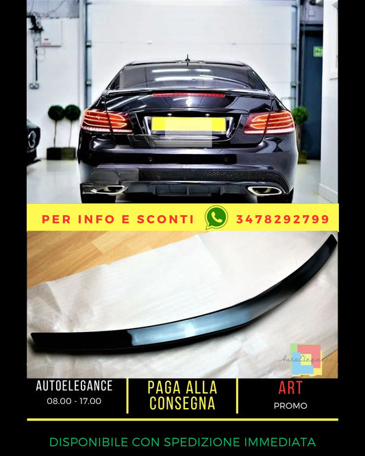 🔥KIT Gloss Black Spoiler Suitable For Mercedes E-Class Coupe W207 C207🔥