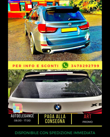 ⭐Carbon Fiber Spoiler KIT Fit For BMW X5 F15 X5M F85 M50D⭐