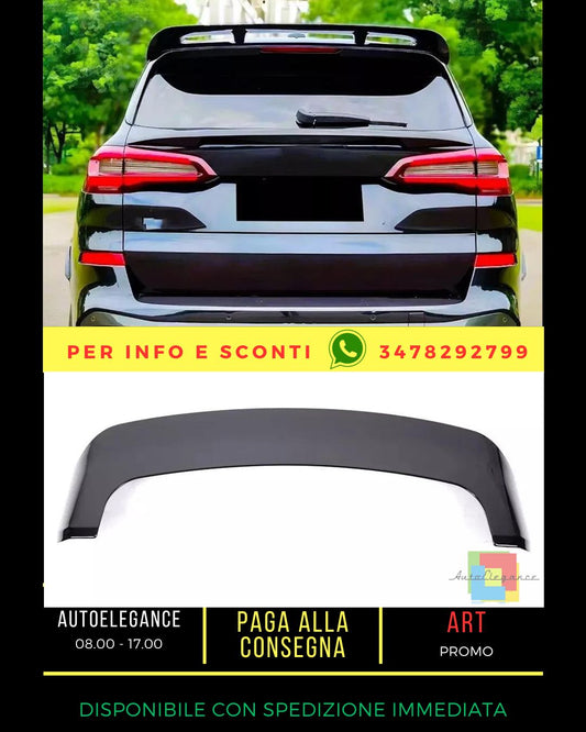 🖤KIT Spoiler Nero Lucido Adatto Per BMW X5 G05 X5M F95 M50 2018+🖤