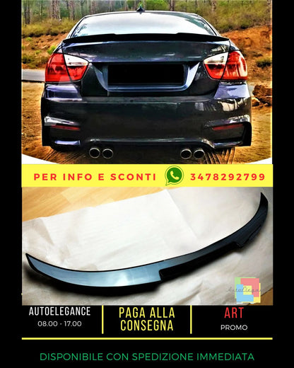 😎Glossy Black Rear Spoiler Suitable For BMW 3 Series M3 E90😎 