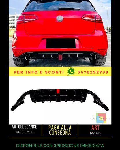❤️Diffusore adatto per VW Golf MK7 GTI GTD TSI TDI TCR Style❤️