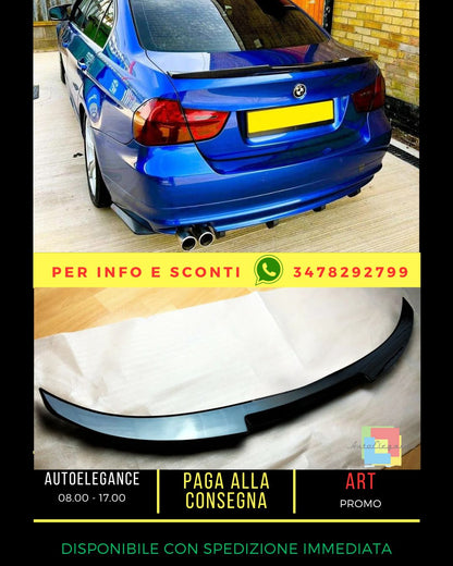 🔥Spoiler posteriore in fibra di carbonio adatto per  BMW Serie 3 M3 E90🔥