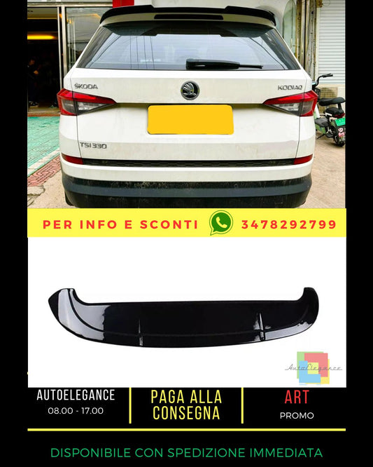 😍Glossy black rear spoiler kit suitable for Skoda Kodiaq😍 