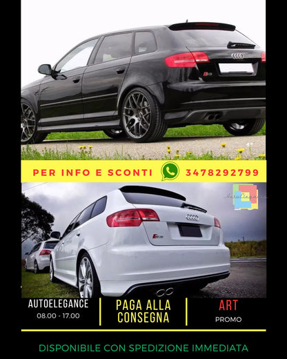 😎AUDI A3 8P SPORTBACK ALERON / SPOILER ( 2005-2013 ) ESTILO S-LINE / S3😎