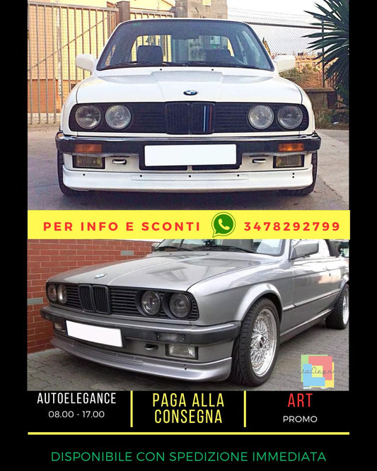 💎SOTTOPARAURTI ANTERIORE PER BMW E30 " JIMMY HILL " STILE ( 1983-1987 )💎