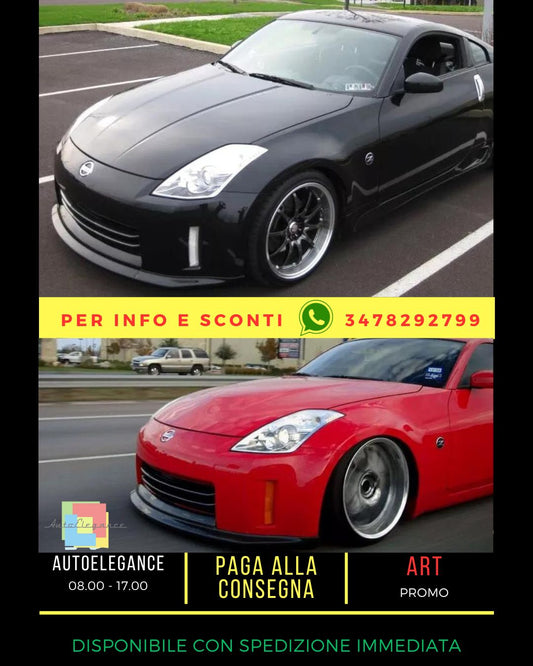 😍SPOILER / MINIGONNA ANTERIORE ADATTO PER NISSAN 350Z RESTYLING (2006-2009)😍