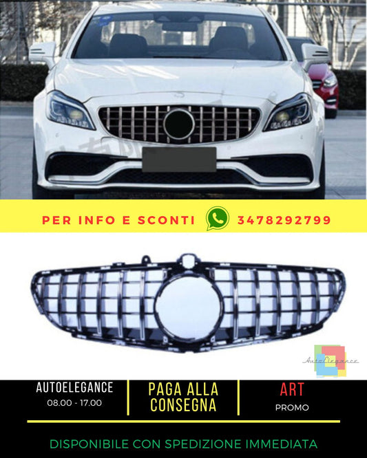 🔥Griglia compatibile con Mercedes-Benz cls 63 amg w218 facelift cromata🔥
