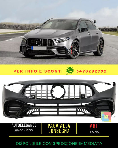🔥Paraurti per Mercedes Classe A W177 Hatchback V177 Sedan 18-22 A45🔥