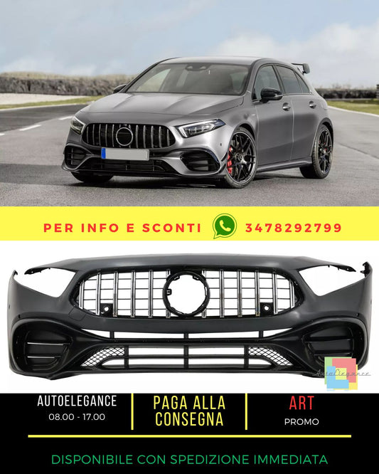 🔥Paraurti per Mercedes Classe A W177 Hatchback V177 Sedan 18-22 A45🔥