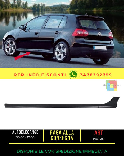 🤩Minigonne laterali inferiori del corpo per VW Golf 5 V 2003-2007 Minigonne🤩