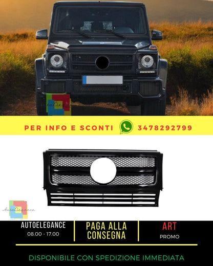 🤩Griglia Calandra per Mercedes Classe G W463 02-17 G63 GT-R Panamericana🤩