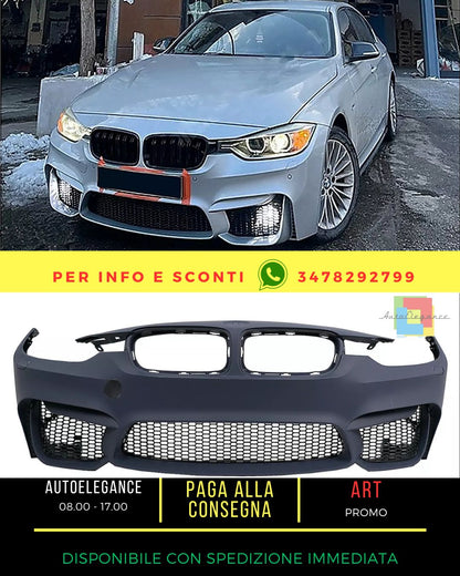 😎Pare-chocs pour BMW 3 F30 F31 Grilles inférieures M3 Design sans Antibrouill😎