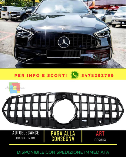 💯Griglia per Mercedes C W206 Berlina S206 T-Modell 21+ GT-R Panamericana Look💯