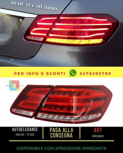 💯Fanali Posteriori LED per Mercedes Classe E W212 09-13 Trasformazione Facelit