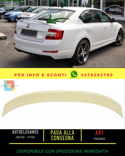 😍Spoiler per bagagliaio per Skoda Octavia III 5E Berlina 13+ Spoiler😍
