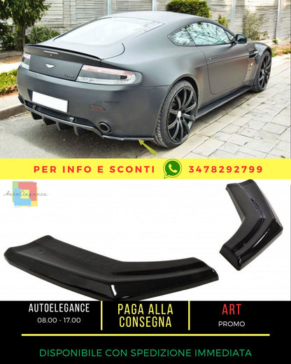 😎SPLITTER LATERALI POSTERIORI ASTON MARTIN V8 VANTAGE😎