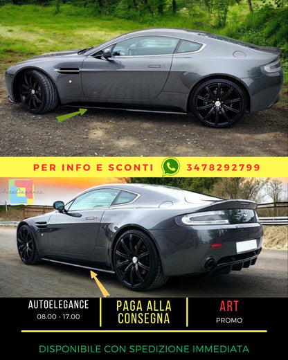 😎MINIGONNE LATERALI ADATTO PER ASTON MARTIN V8 VANTAGE😎