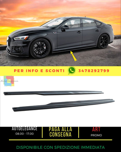 😎Minigonne laterali Adatto Per Audi RS5 Sportback F5😎