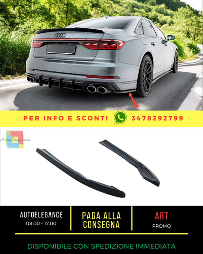 😎Splitter laterali posteriori Audi S8 D5 Facelift😎