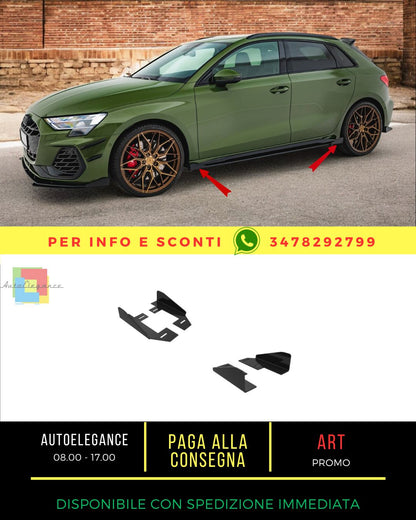 🔥Alette laterali adatto per Audi S3 Sportback/A3 S-line Sportback 8Y Facelift🔥