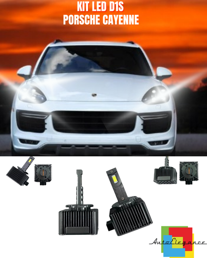 ❤️ LAMPADE ANABBAGLIANTI D1S KIT LED 6000K ADATTO PER PORSCHE CAYENNE❤️