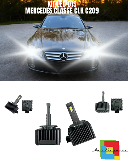❤️ LAMPADE ANABBAGLIANTI D1S KIT LED 6000K ADATTO PER MERCEDES CLASSE CLK ❤️