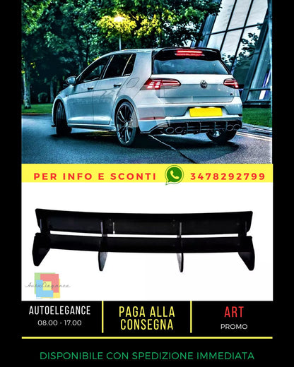 😎KIT Diffusore adatto per VW Golf R MK7.5 2016-2020😎