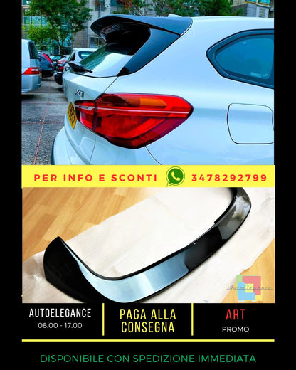 Gloss Black Spoiler Suitable For BMW X1 F48 X1M 2015+