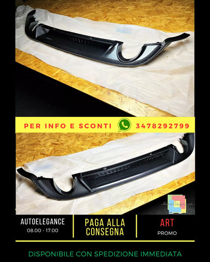 💯Rear Diffuser Fit For VW Golf GTI MK7.5 2016-2020💯