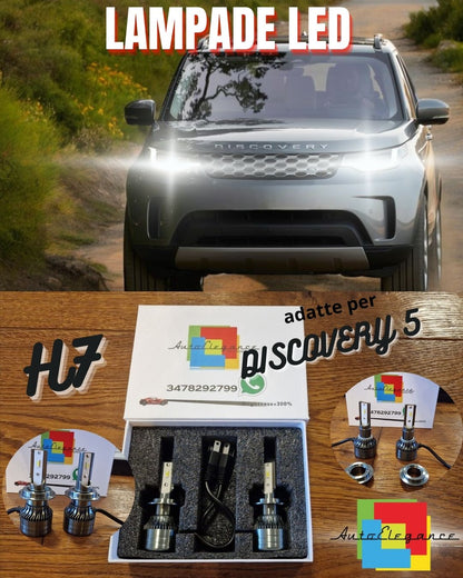 LED Bulb Kit for Land Rover Discovery 5 LOW BEAM White Light CANbus 