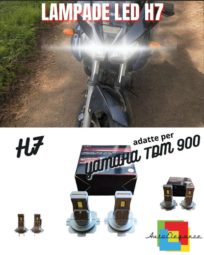 🔥H7 CANBUS LED LAMP FOR LOW BEAM FOR YAMAHA TDM 900 2002-2014 6000K🔥
