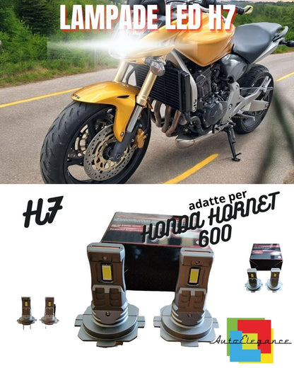 🤩LAMPADA LED H7 CANBUS PER ANABBAGLIANTE PER HONDA HORNET 600 2007-2010 6000K🤩