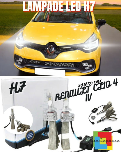 😍KIT LED H7 6500K FULL CANBUS 8000 LUMEN LED LAMPS FOR RENAULT CLIO 4 IV😍