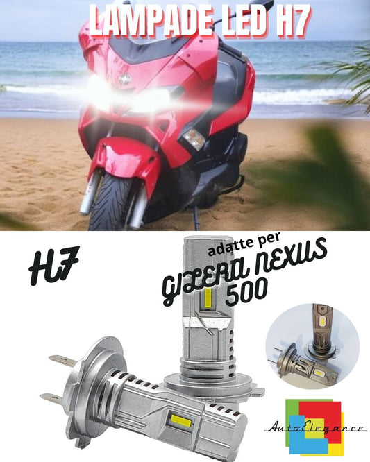 ✨LAMPADA LED H7 6000K CANBUS PER ANABBAGLIANTI GILERA NEXUS 500 (2003-2005)✨