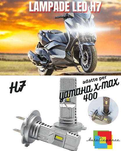 ⭐LAMPADA LED H7 6000K CANBUS PER ABBAGLIANTI YAMAHA X-MAX 400 (2013-2016) ABS⭐
