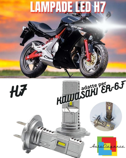 🔥CONVERSIONE FARO LED PER KAWASAKI ER-6F 2009-2011 ANABBAGLIANTE ABBAGLIANTE🔥