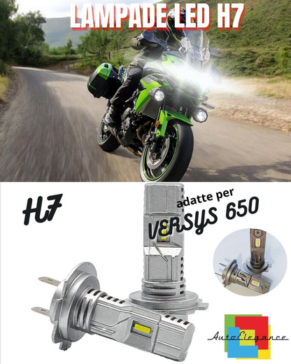 ⚡LAMPADA LED H7 CANBUS ANABBAGLIANTI KAWASAKI VERSYS 650 TOURER PLUS⚡