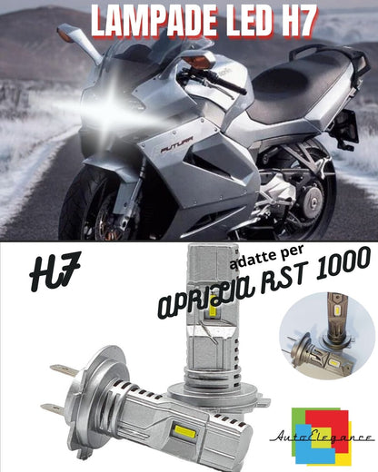 ✨H7 6000K CANBUS LED LAMP FOR HIGH BEAM APRILIA RST 1000 2001-2004✨ 