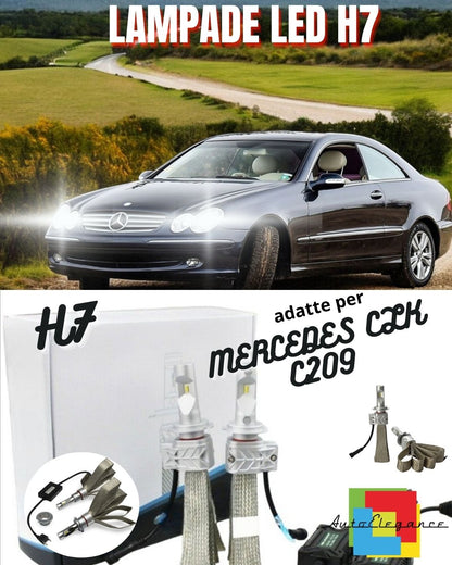 🔥KIT LED H7 CANBUS PER MERCEDES CLK C209 CON LED 8000 LUMEN🔥