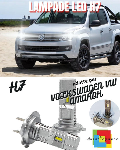 ⚡H7 LED KIT FOR VOLKSWAGEN VW AMAROK 6000K WHITE LUMEN CANBUS LOW BEAM⚡ 