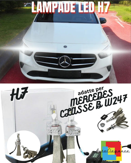⚡H7 6500K CANBUS 8000 LUMEN LED KIT FOR MERCEDES B CLASS W247 LOW BEAM⚡