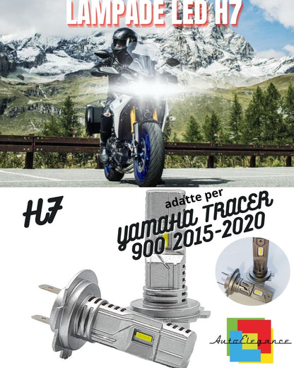 🔥H7 CANBUS LED LAMP FOR LOW BEAM FOR YAMAHA TRACER 900 6000K 2 Pieces🔥