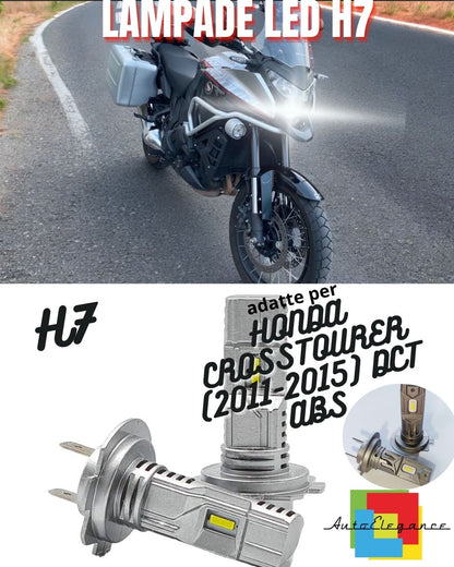 ✨LAMPADA LED H7 CANBUS PER ABBAGLIANTI HONDA CROSSTOURER DCT ABS 2 Pezzi✨