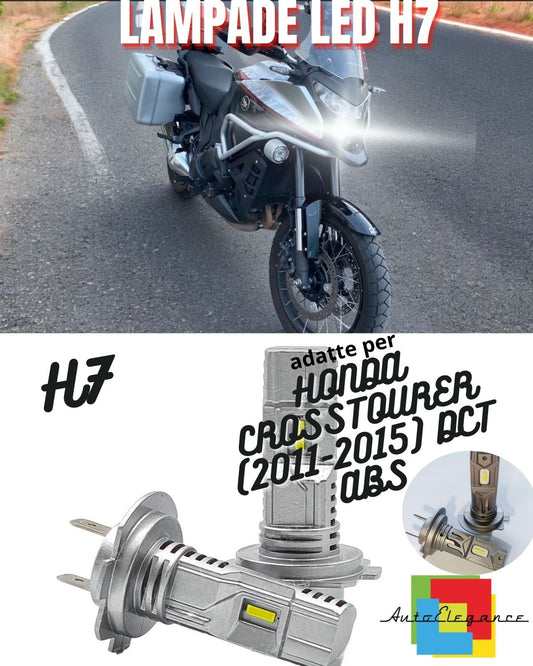 ✨LAMPADA LED H7 CANBUS PER ABBAGLIANTI HONDA CROSSTOURER DCT ABS 2 Pezzi✨