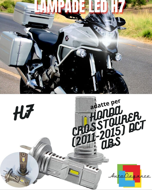 💥LAMPADA LED H7 CANBUS PER ABBAGLIANTI HONDA CROSSTOURER DCT ABS 2 Pezzi💥