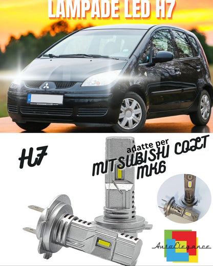 😎MITSUBISHI COLT MK6 6000K WHITE 6000 LUMEN CANBUS LOW BEAM LED KIT😎 