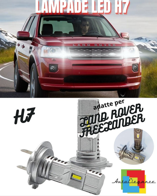 🤩LAND ROVER FREELANDER H7 LED KIT 6000K WHITE 6000 LUMEN CANBUS HIGH BEAM🤩 