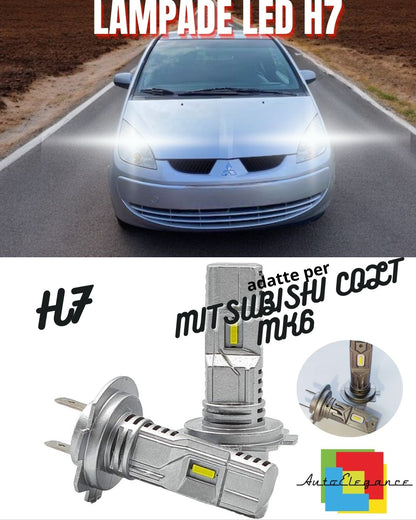 ⭐MITSUBISHI COLT MK6 VI 6000K WHITE 6000 LUMEN CANBUS LOW BEAM LED KIT⭐ 