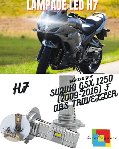 🚀H7 LED CANBUS LOW BEAM LAMP SUZUKI GSX 1250 F ABS TRAVELLER 2 Pieces🚀